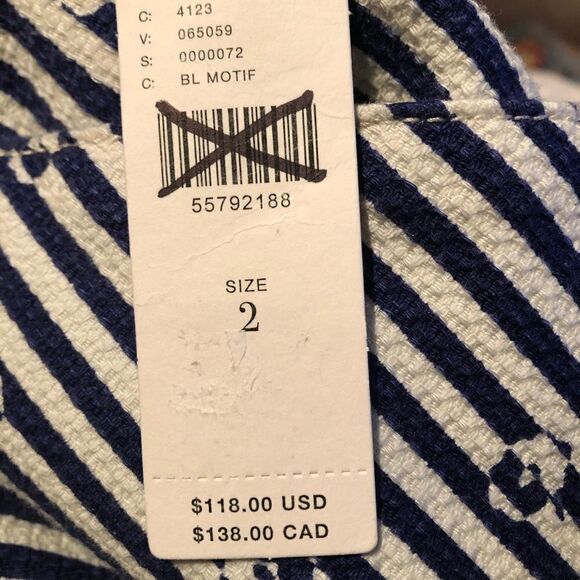 NWT Anthropologie  Essential Slim Trousers size 2 - Picture 8 of 8